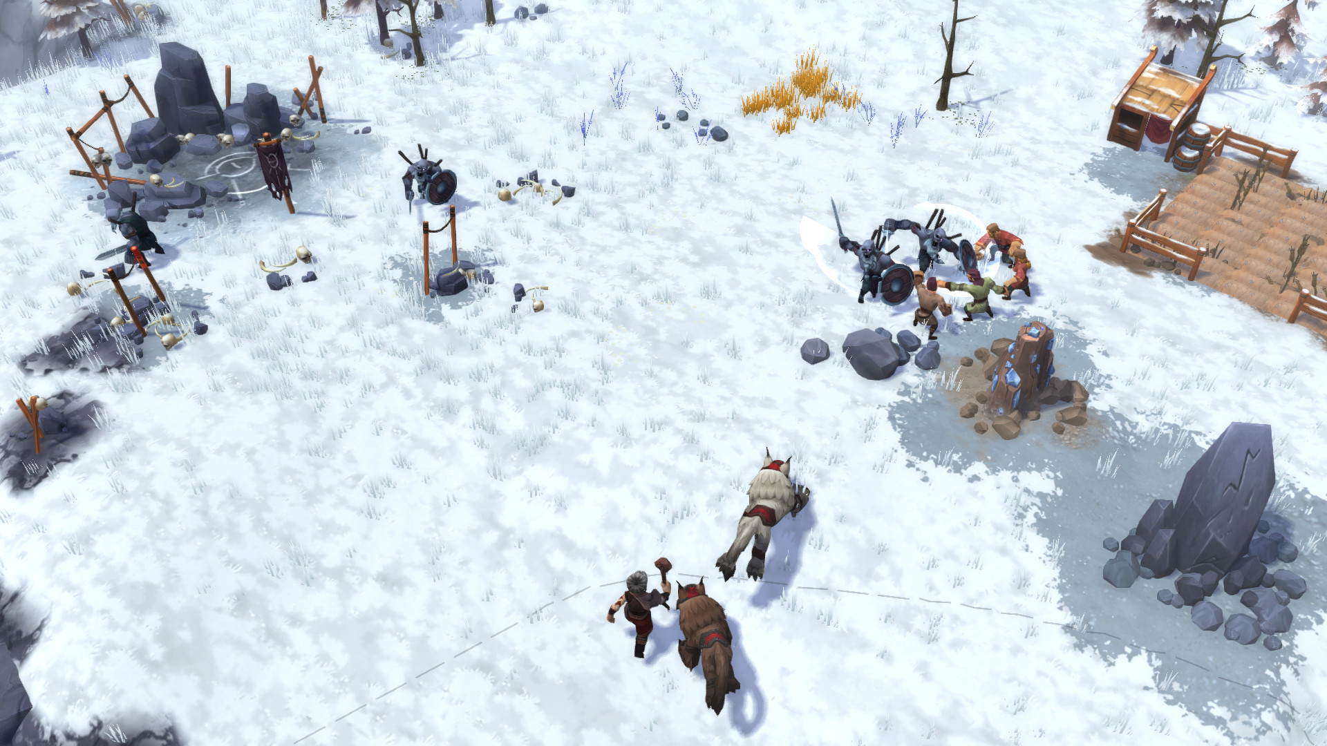 Скриншот-6 из игры Northgard — Brundr & Kaelinn, Clan of the Lynx