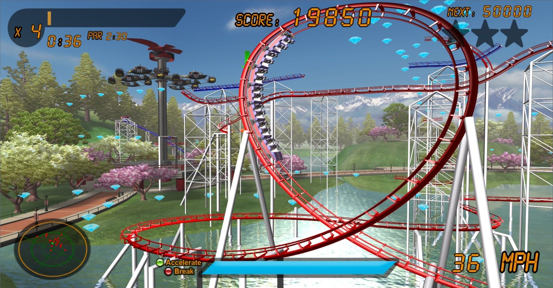 Скриншот-5 из игры Roller Coaster Rampage