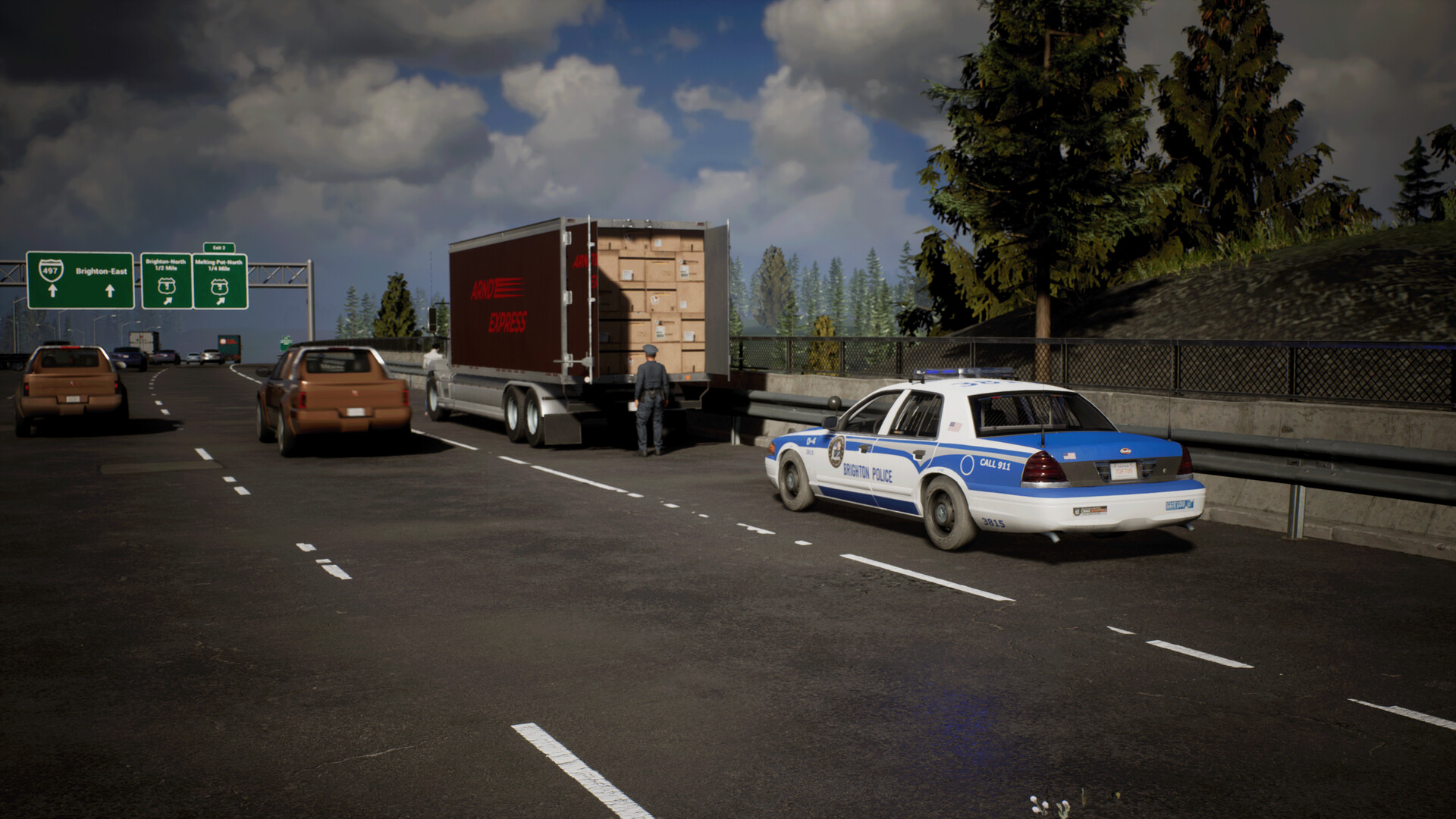 Скриншот-12 из игры Police Simulator: Patrol Officers: Highway Patrol Expansion