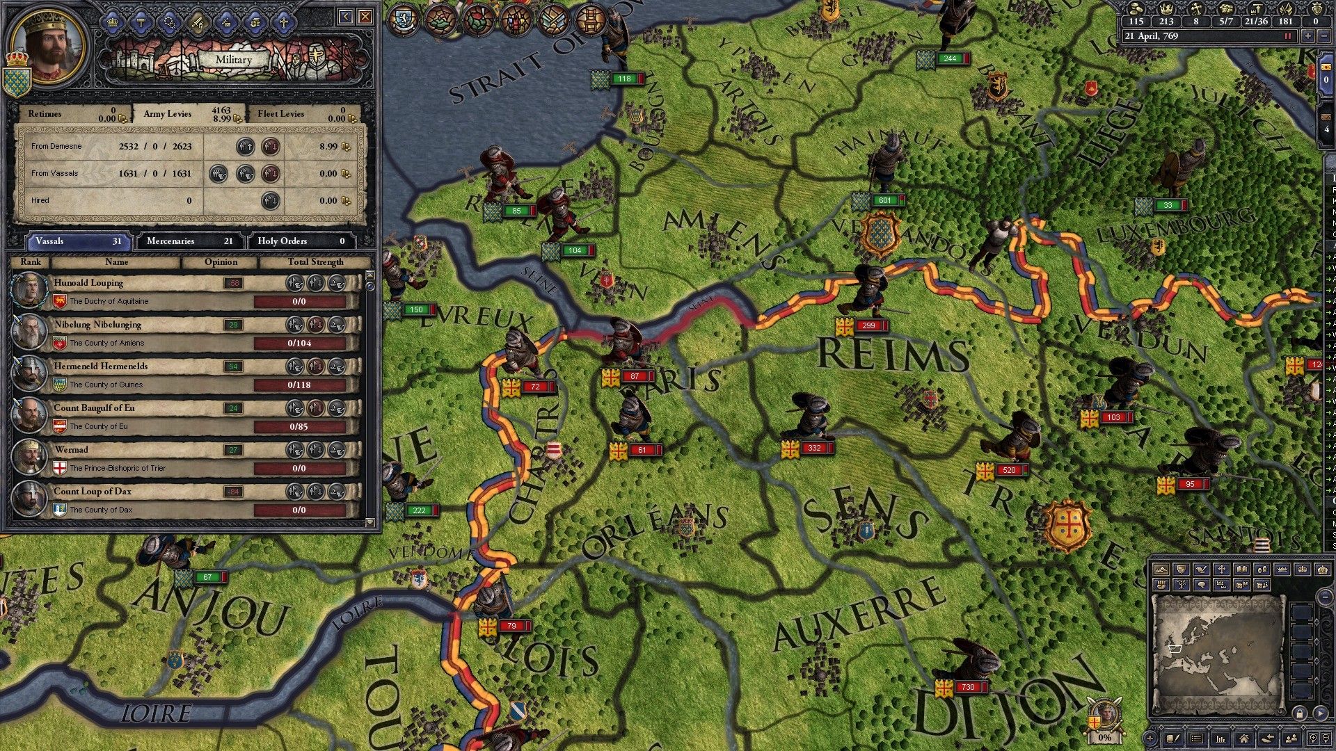 Скриншот-4 из игры Crusader Kings II: Charlemagne