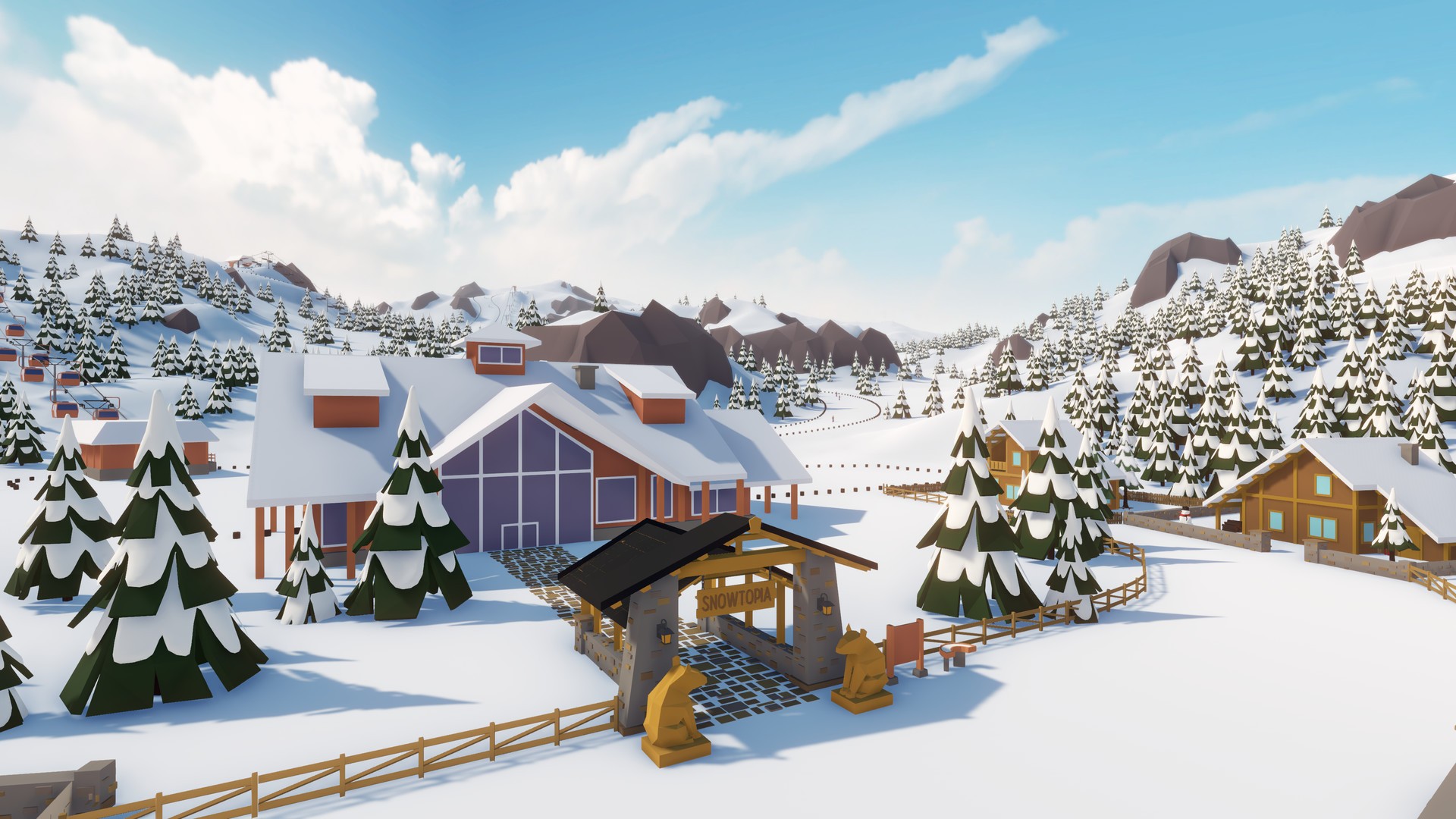 Скриншот-9 из игры Snowtopia: Ski Resort Builder