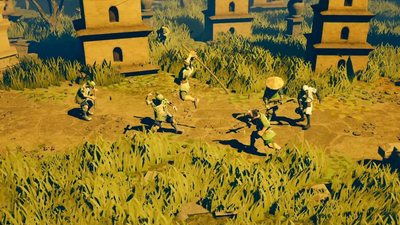Скриншот-4 из игры 9 Monkeys of Shaolin