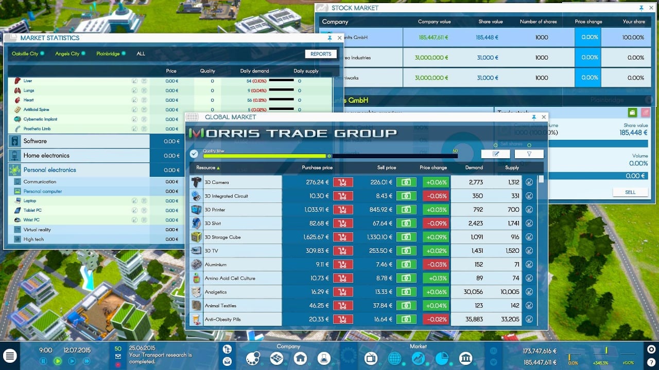 Скриншот-4 из игры Industry Manager: Future Technologies