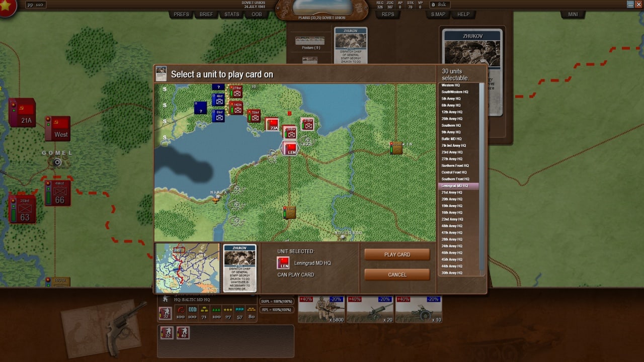 Скриншот-3 из игры Decisive Campaigns: Barbarossa