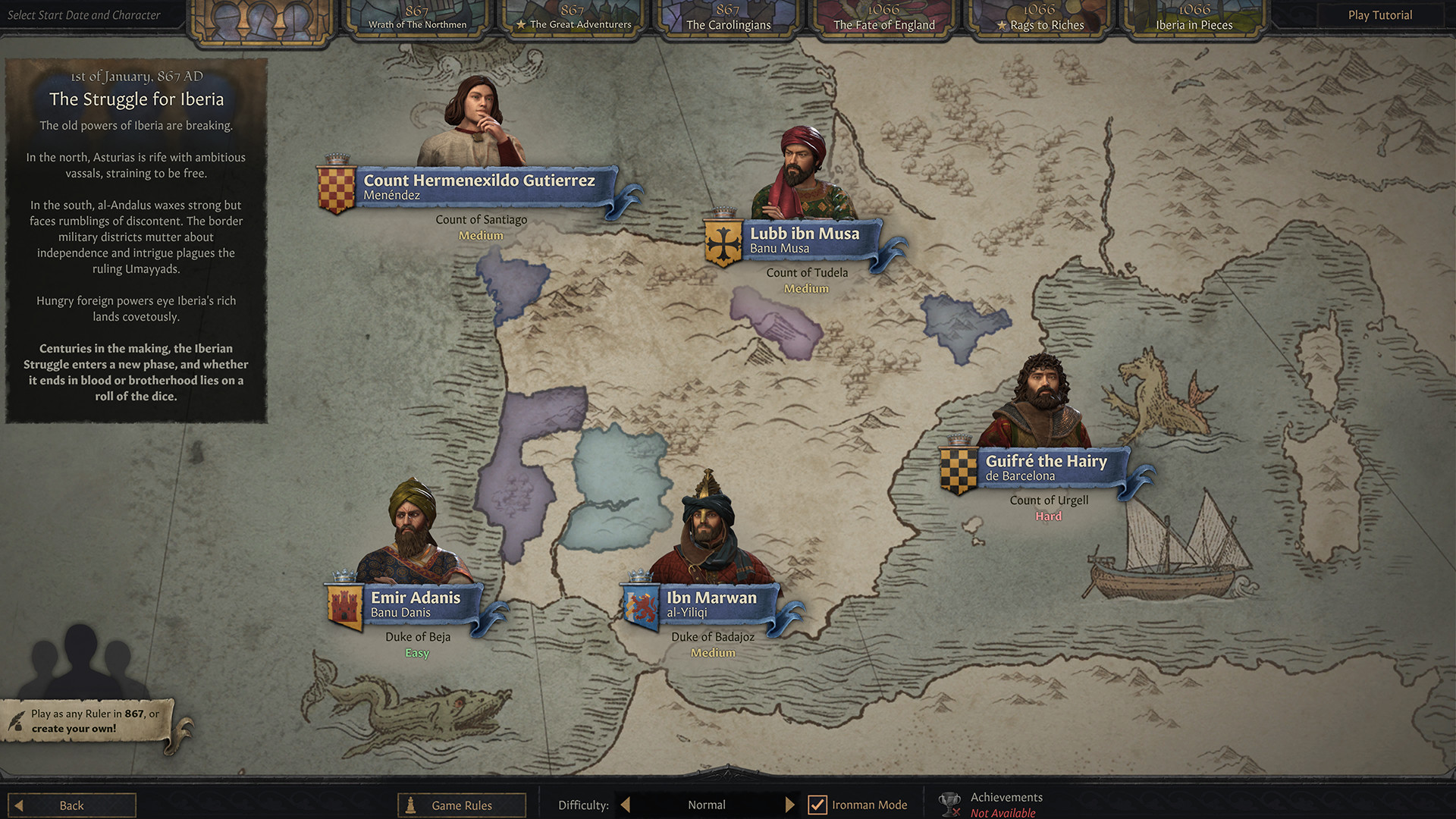 Скриншот-3 из игры Crusader Kings III: Fate of Iberia
