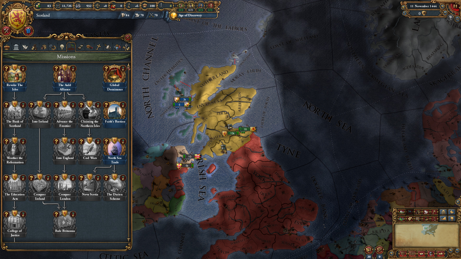 Скриншот-8 из игры Europa Universalis IV: Rule Britannia