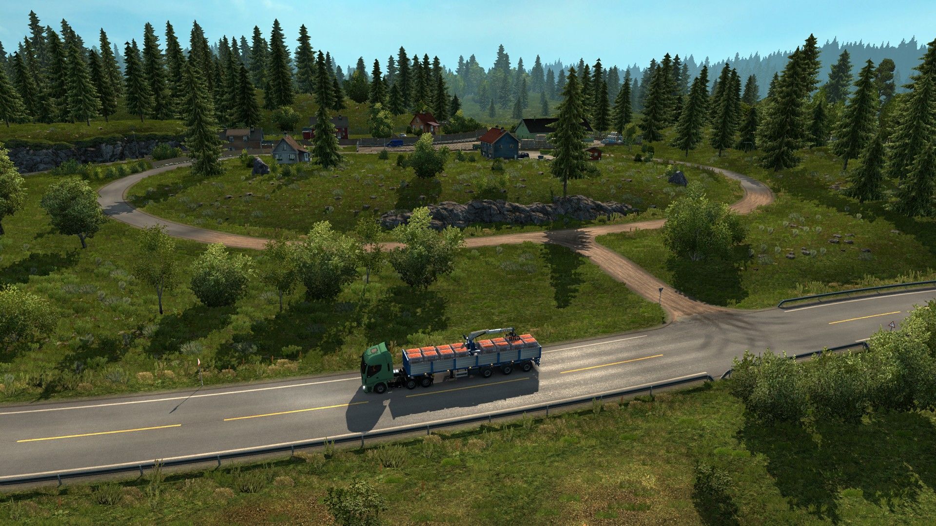 Скриншот-2 из игры Euro Truck Simulator 2 — Scandinavia
