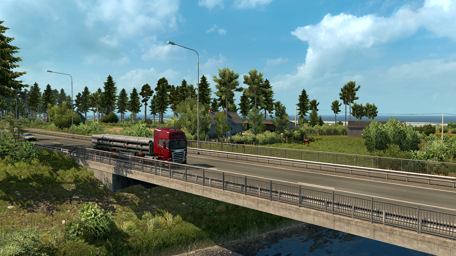 Скриншот-22 из игры Euro Truck Simulator 2 — Beyond The Baltic Sea