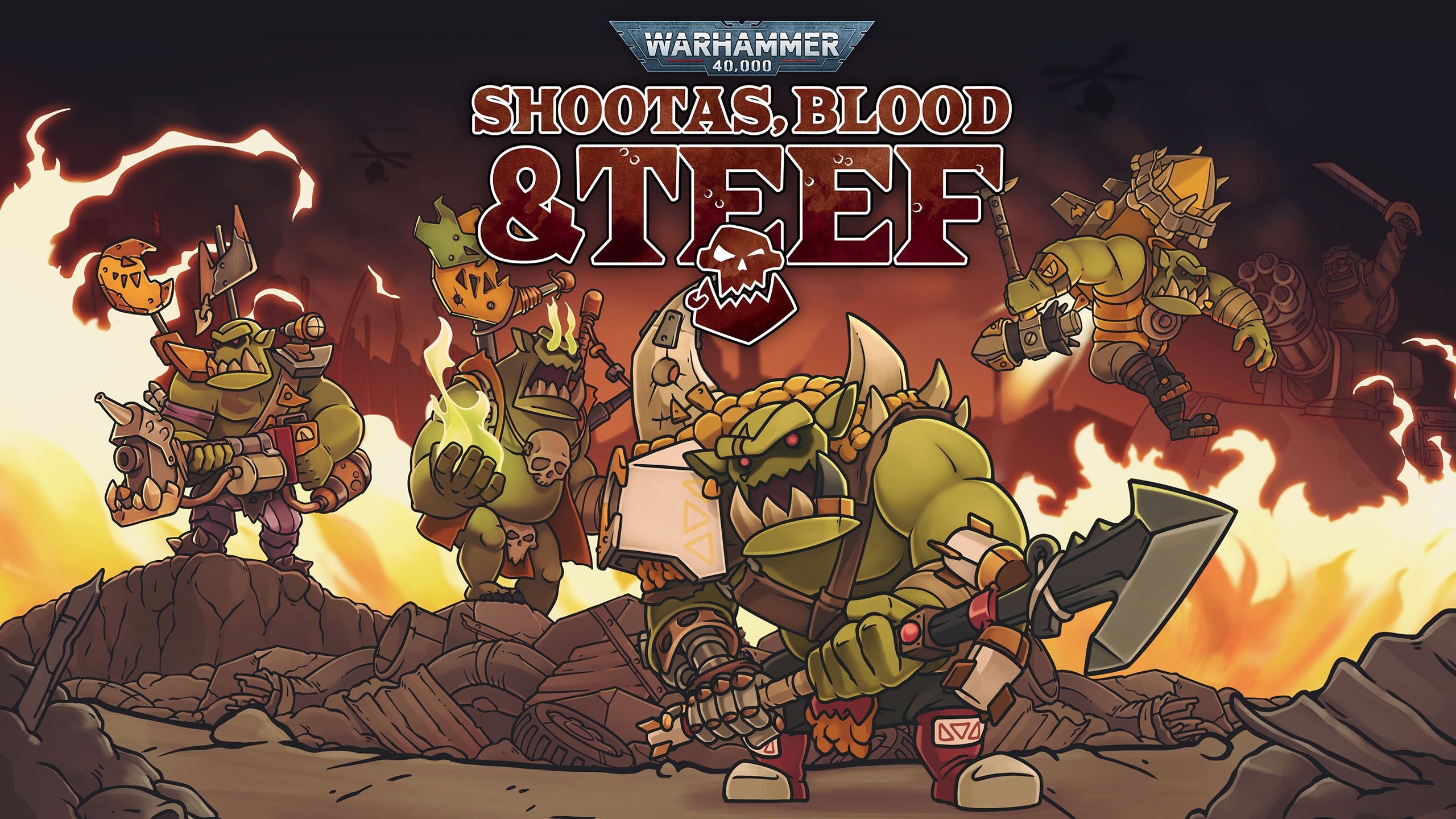 Warhammer 40,000: Shootas, Blood & Teef для PS5