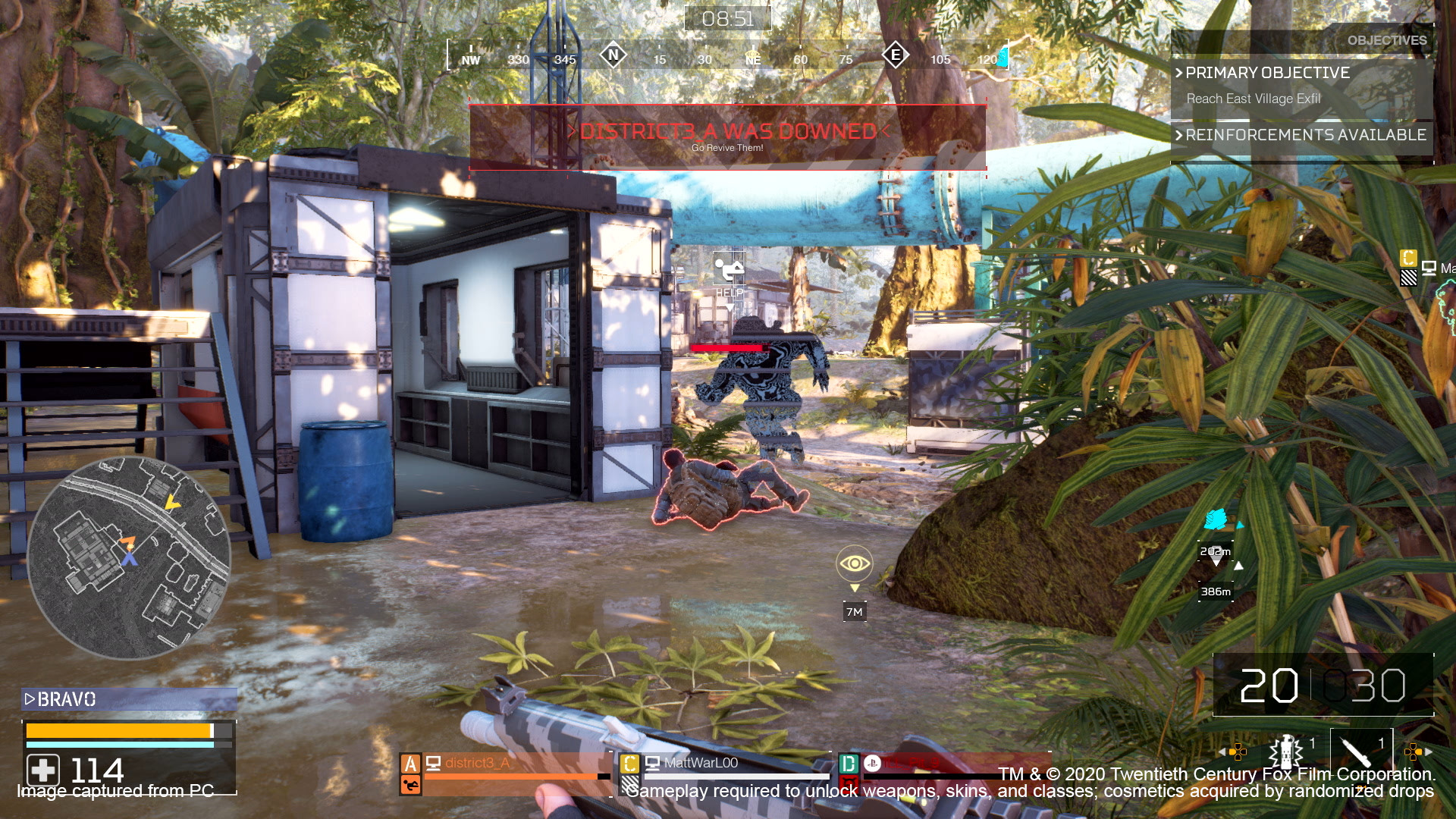 Скриншот-5 из игры Predator: Hunting Grounds