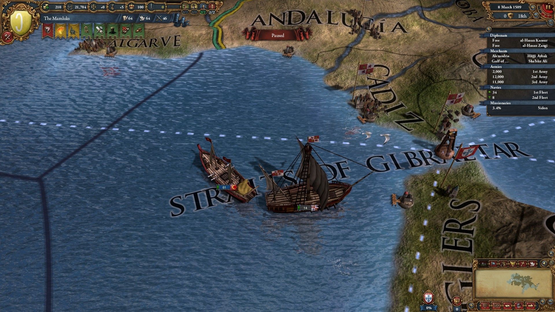 Скриншот-2 из игры Europa Universalis IV: Muslim Ships Unit Pack