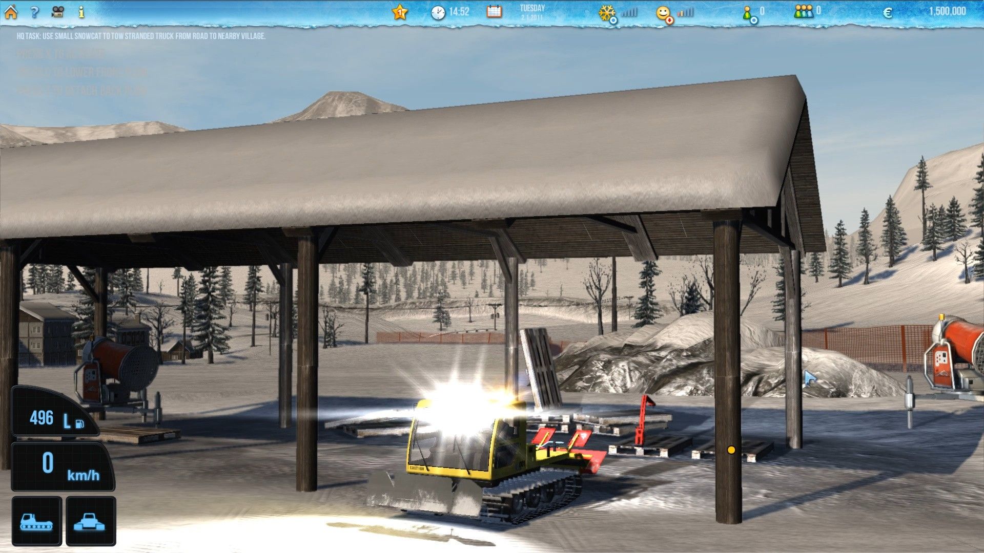 Скриншот-3 из игры Ski-World Simulator