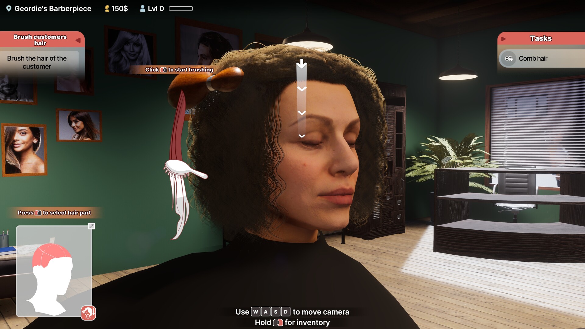 Скриншот-7 из игры Hairdresser Simulator