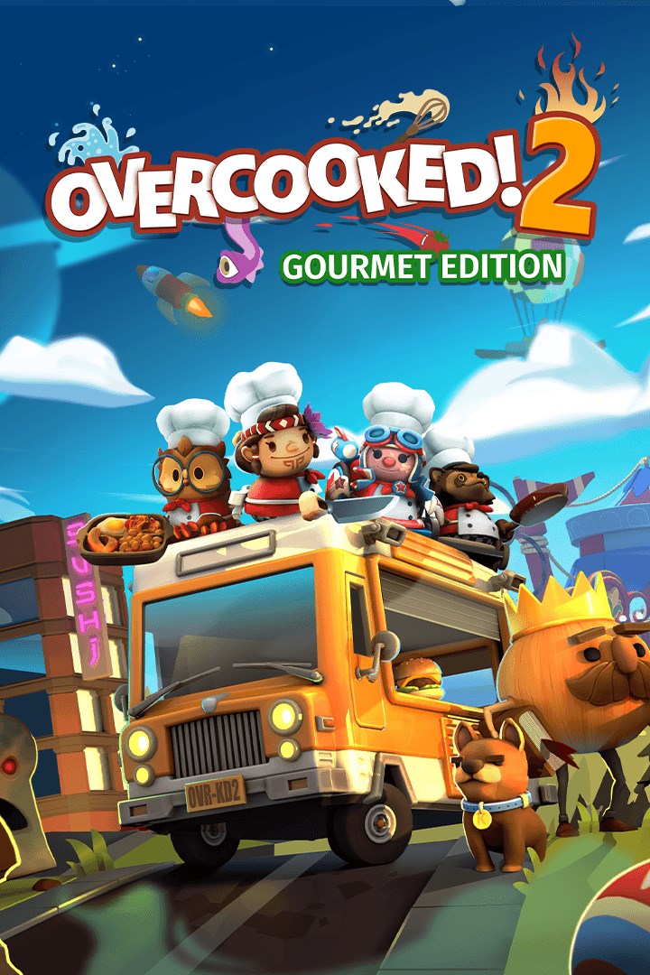 Картинка Overcooked! 2 - Gourmet Edition для PS4