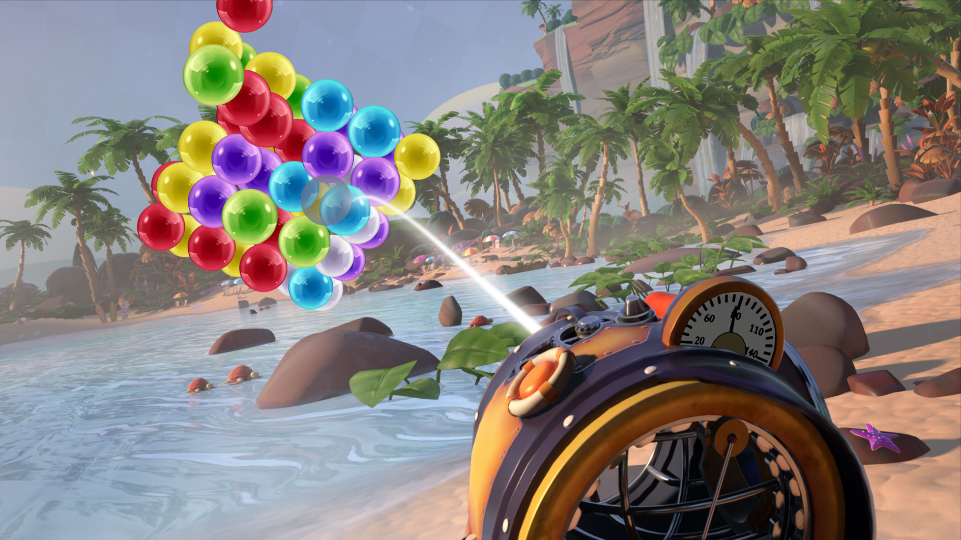 Скриншот-0 из игры Puzzle Bobble 3D: Vacation Odyssey для PS