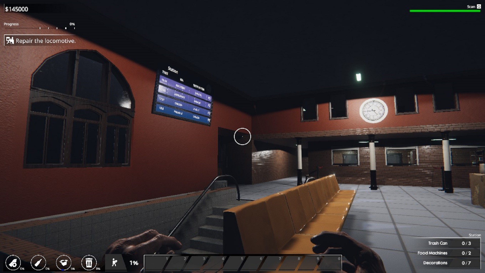 Скриншот-4 из игры Train Station Renovation