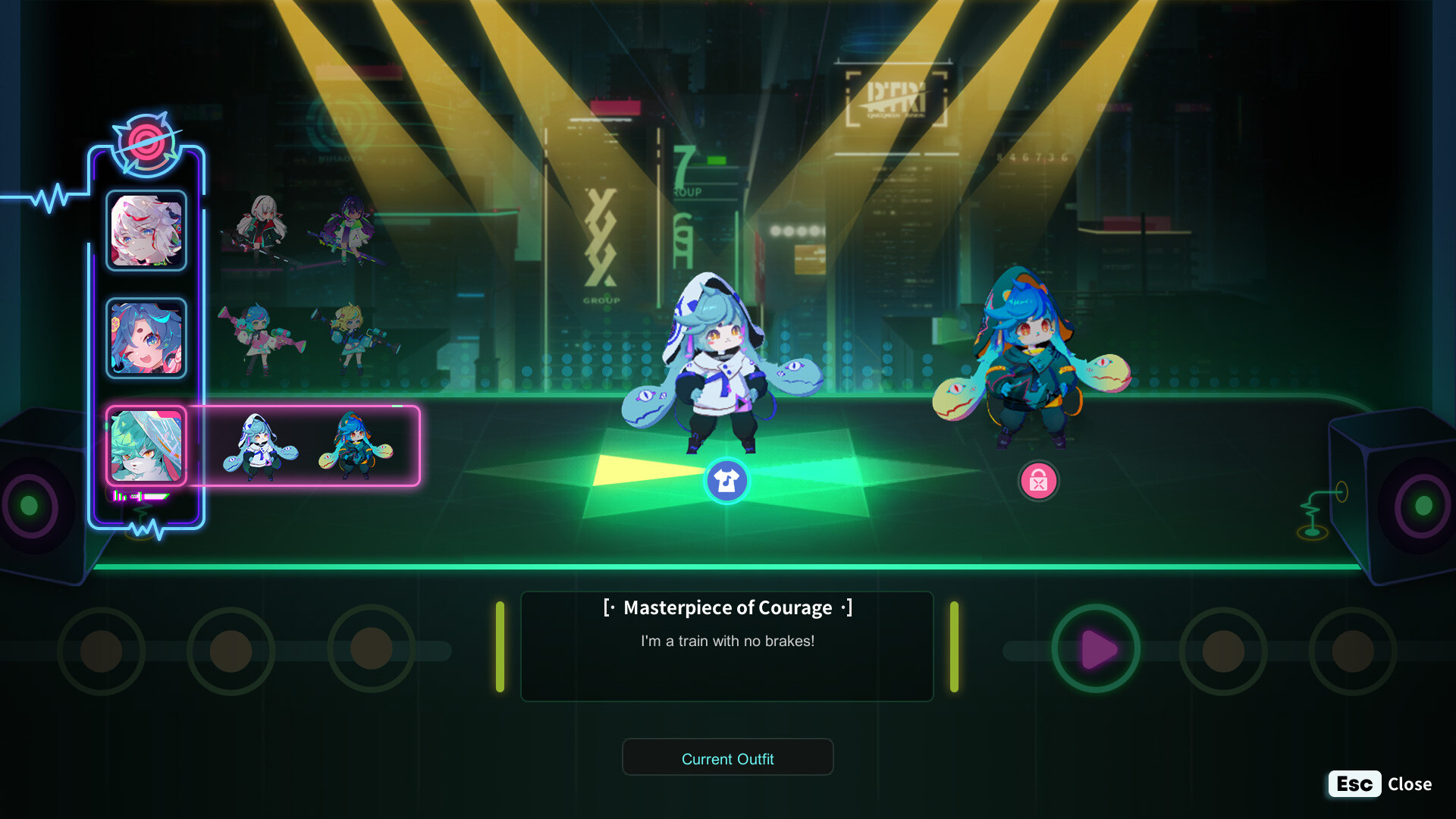 Скриншот-3 из игры Neon Echo