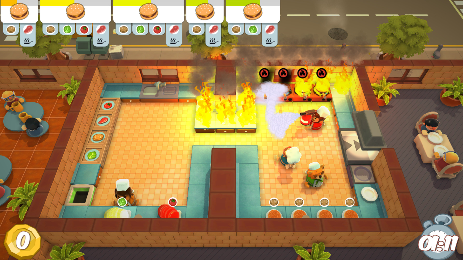 Скриншот-7 из игры Overcooked