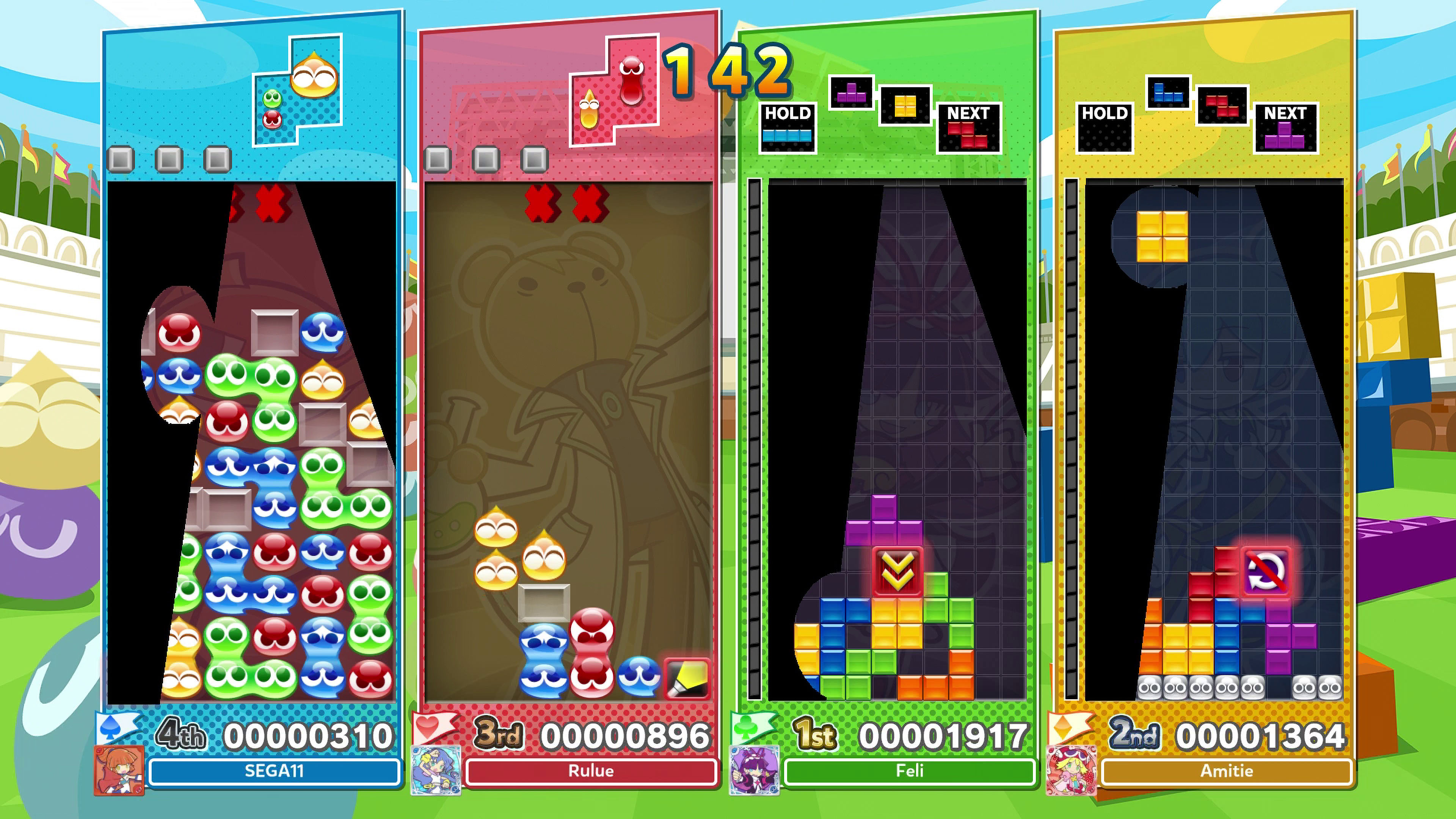 Puyo Puyo Tetris 2 для PS