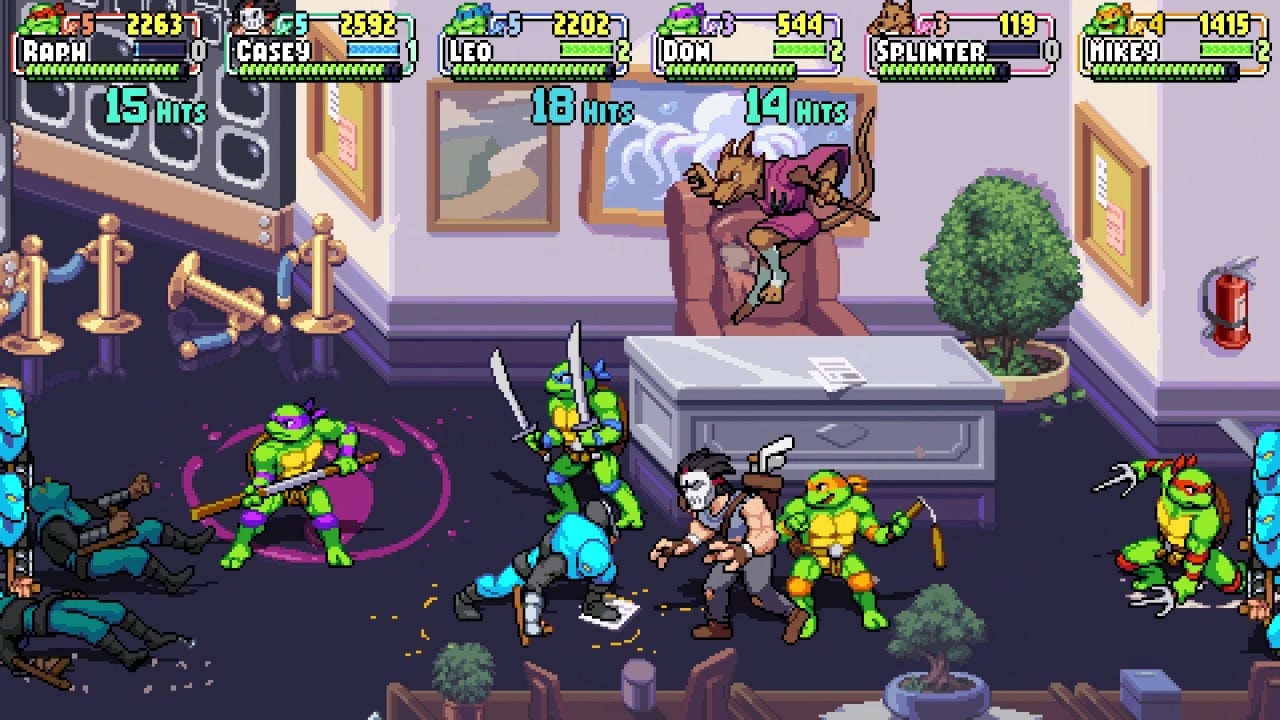 Скриншот-5 из игры Teenage Mutant Ninja Turtles: Shredder's Revenge для XBOX