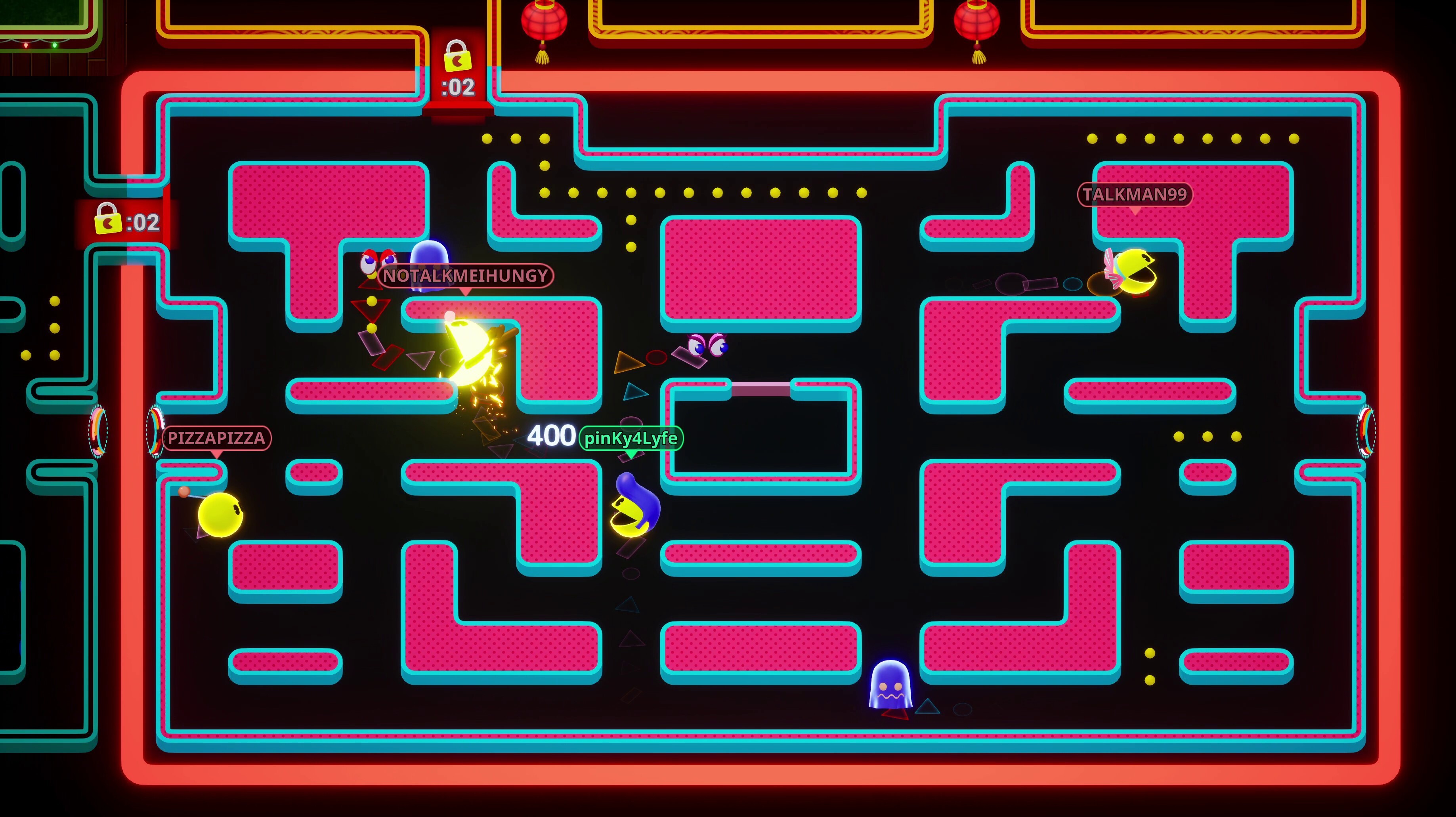 Скриншот-7 из игры PAC-MAN Mega Tunnel Battle: Chomp Champs