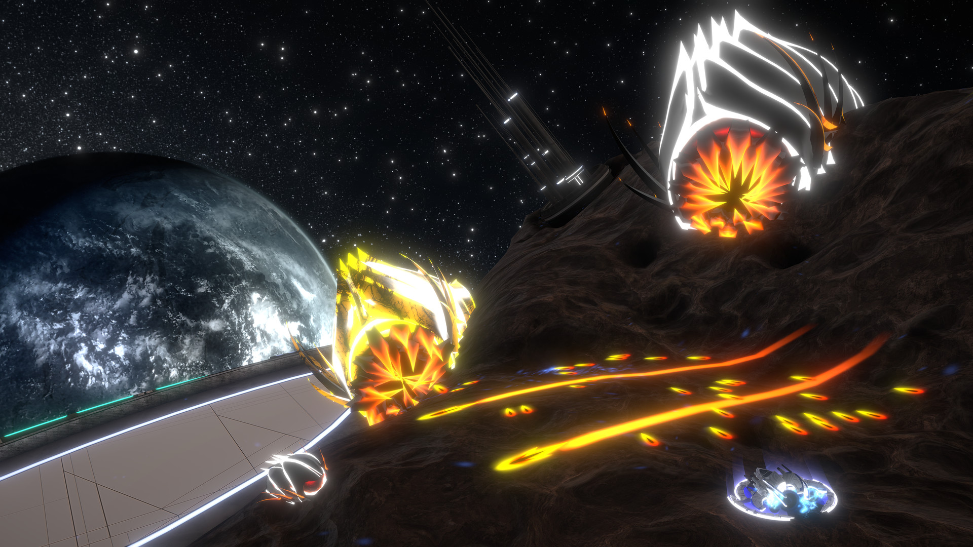 Скриншот-2 из игры Curved Space для PS