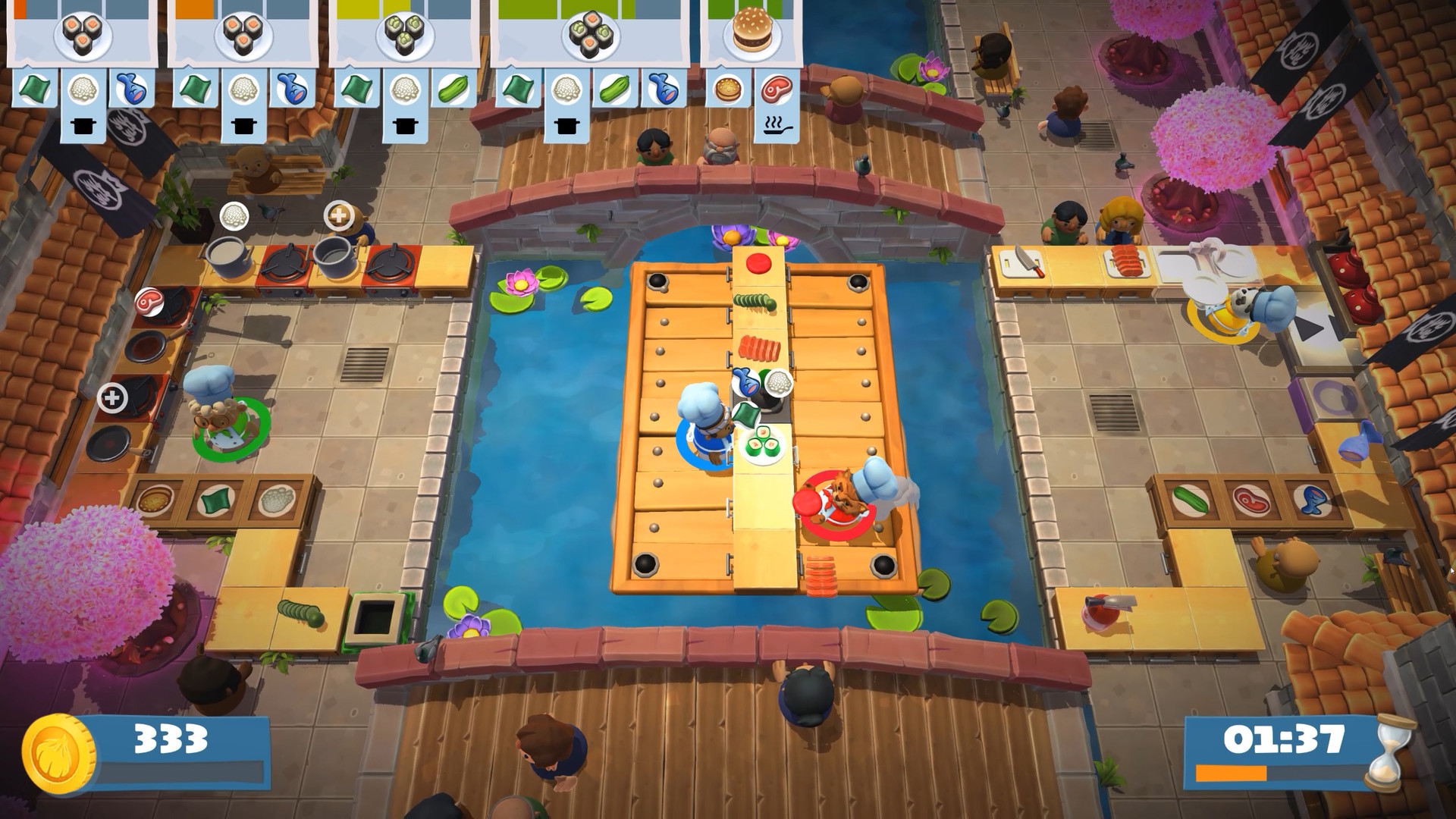 Скриншот-7 из игры Overcooked! 2 - Gourmet Edition для PS4