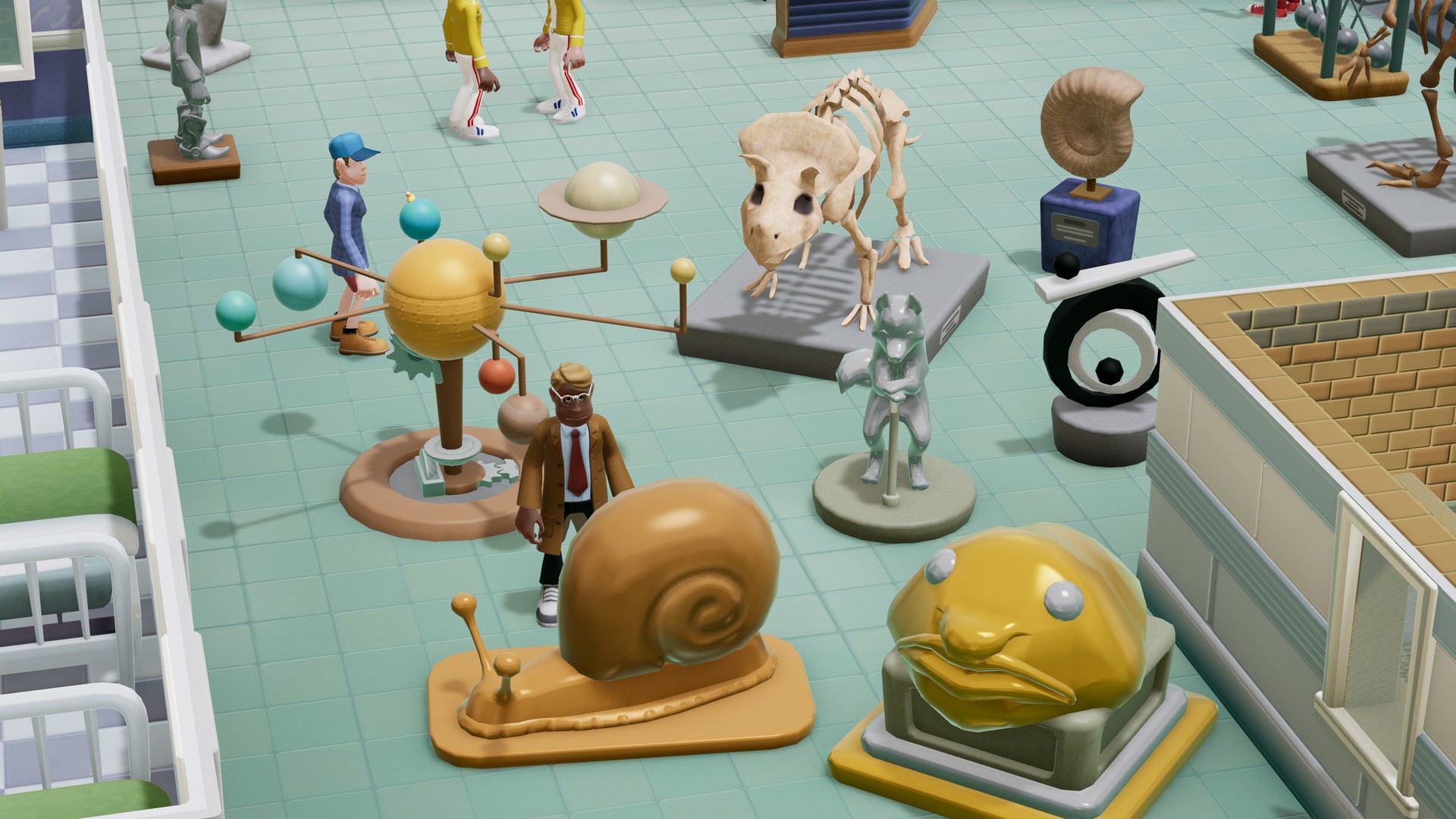 Скриншот-7 из игры Two Point Hospital: Exhibition Items Pack