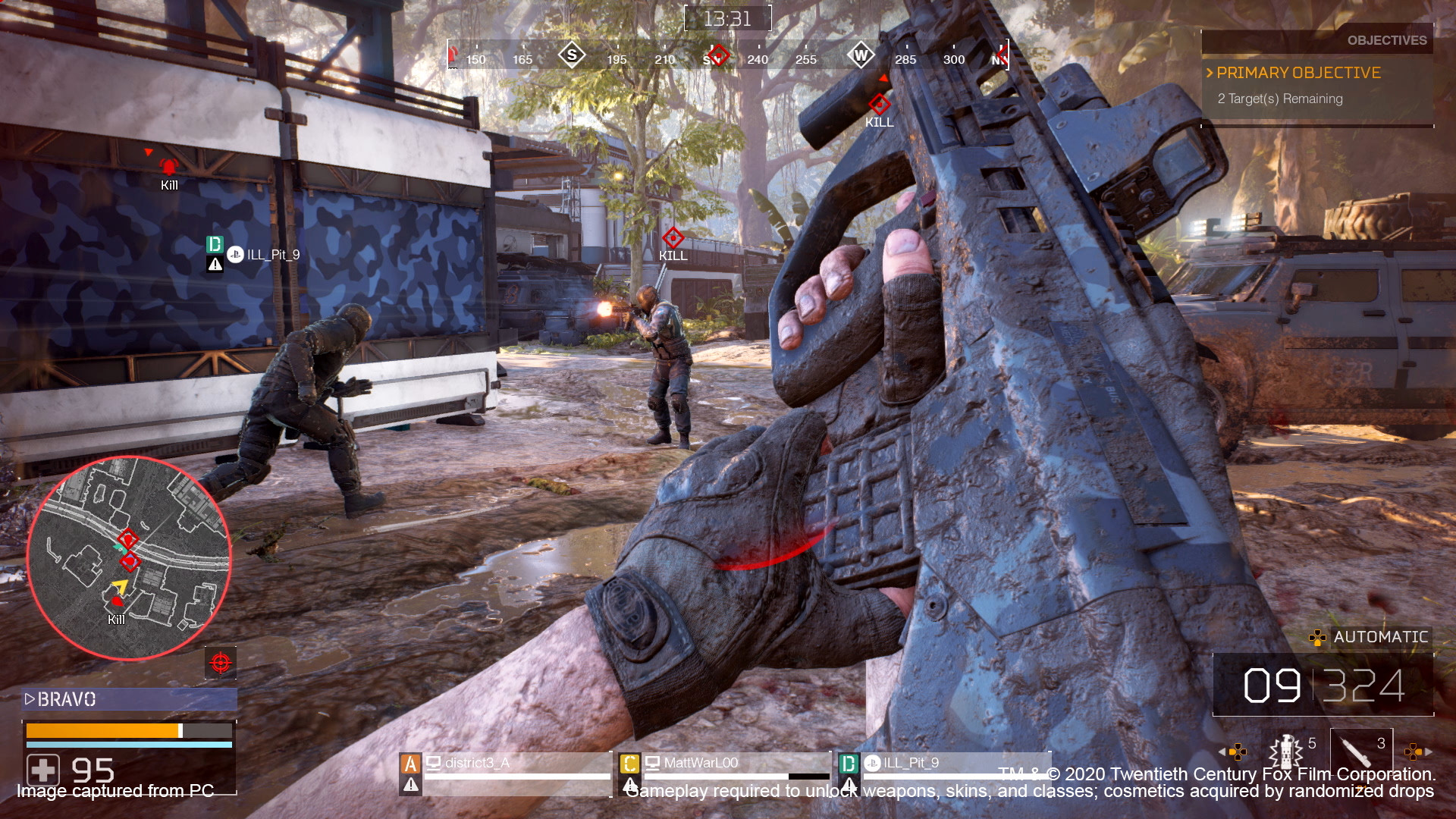 Скриншот-1 из игры Predator: Hunting Grounds