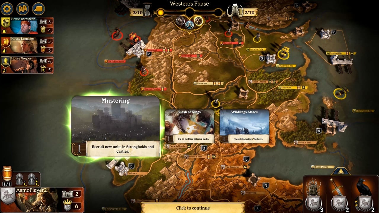 Скриншот-2 из игры A Game of Thrones: The Board Game - Digital Edition