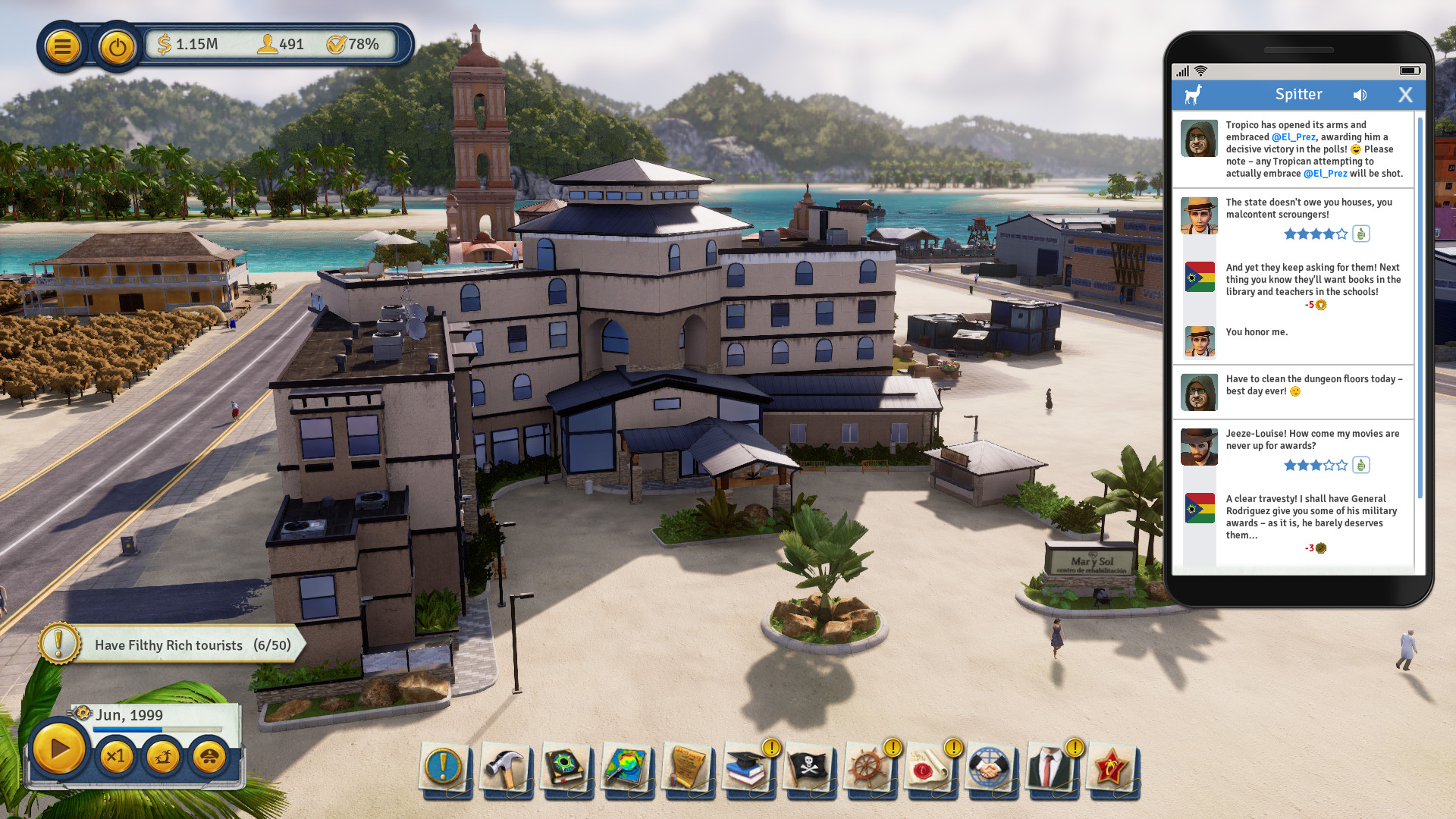 Скриншот-3 из игры Tropico 6 — Spitter