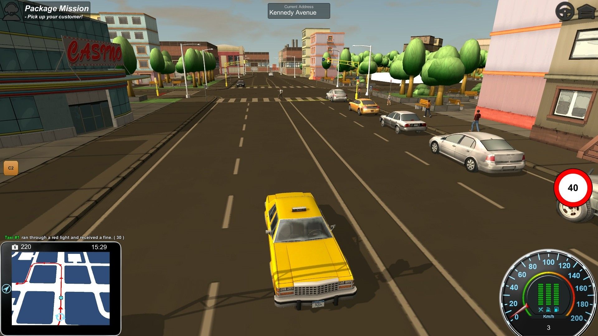 Скриншот-5 из игры Taxi