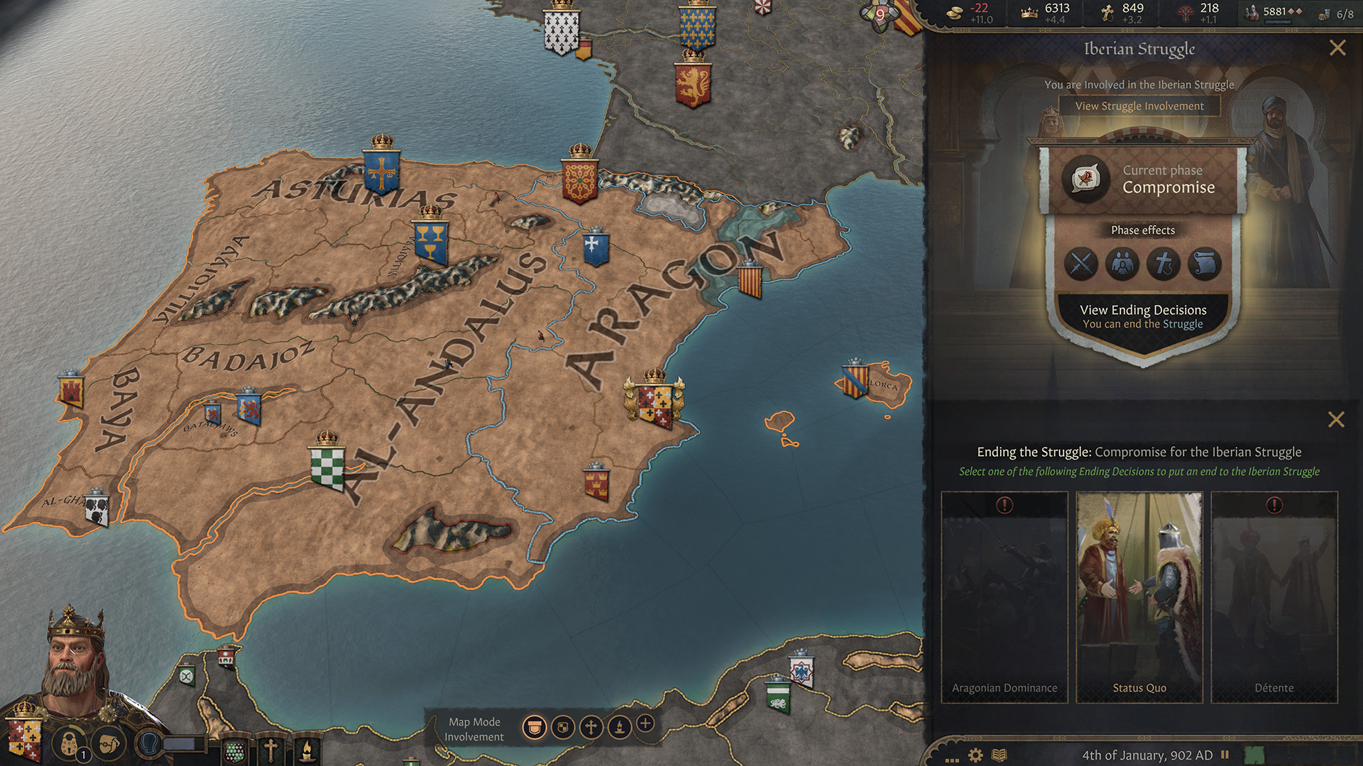 Скриншот-6 из игры Crusader Kings III: Fate of Iberia