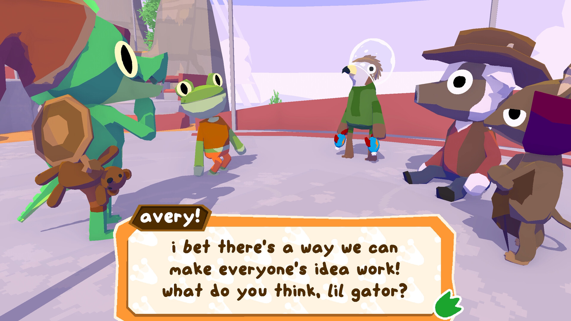 Скриншот-3 из игры Lil Gator Game
