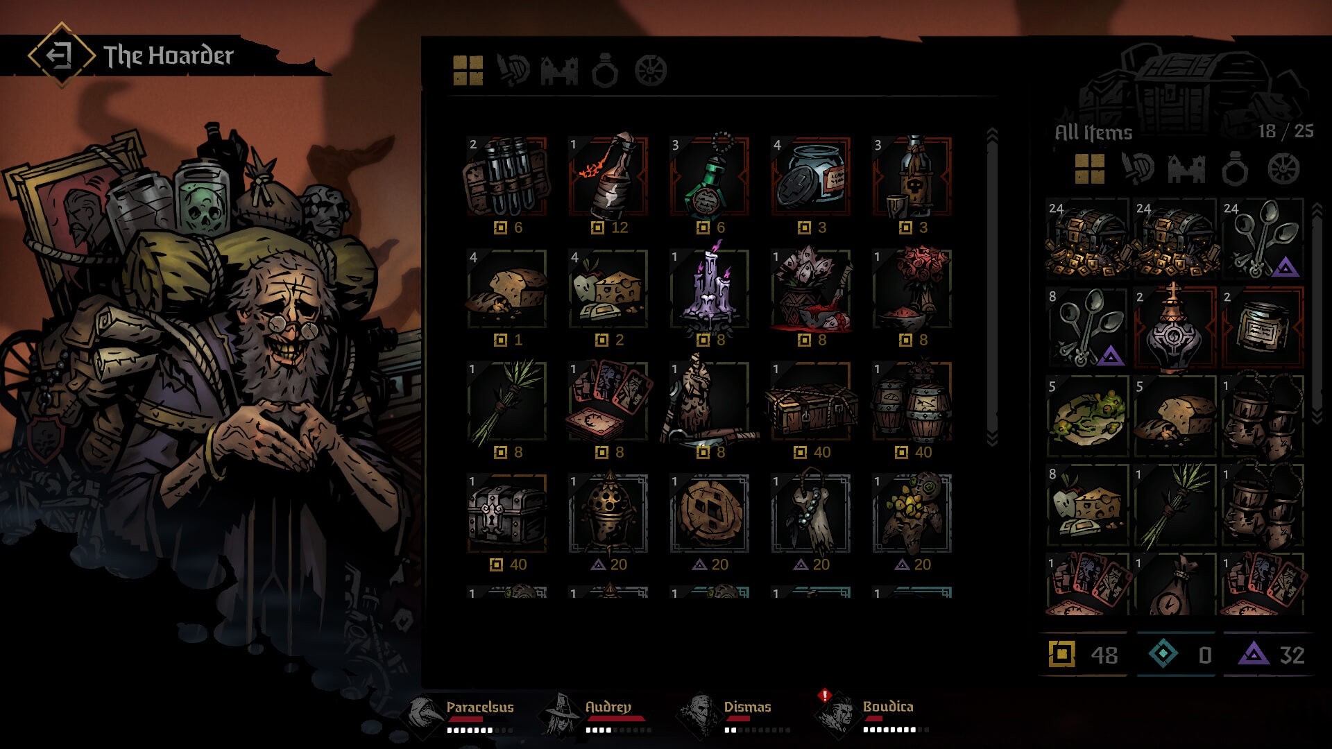 Скриншот-0 из игры Darkest Dungeon II