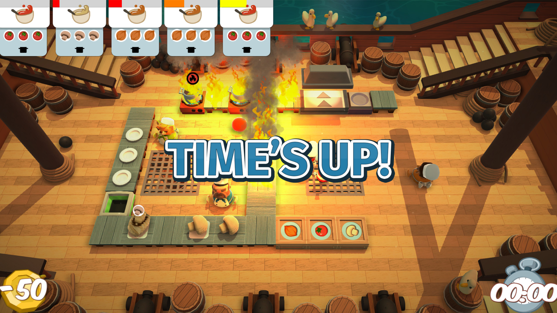 Скриншот-1 из игры Overcooked