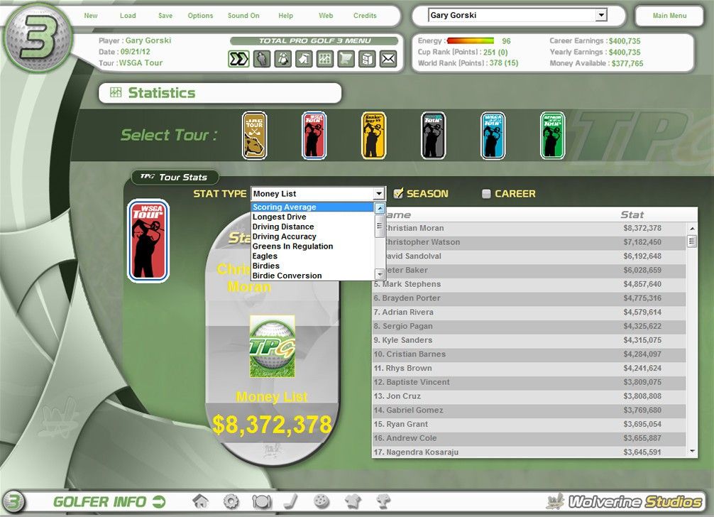 Скриншот-9 из игры Total Pro Golf 3