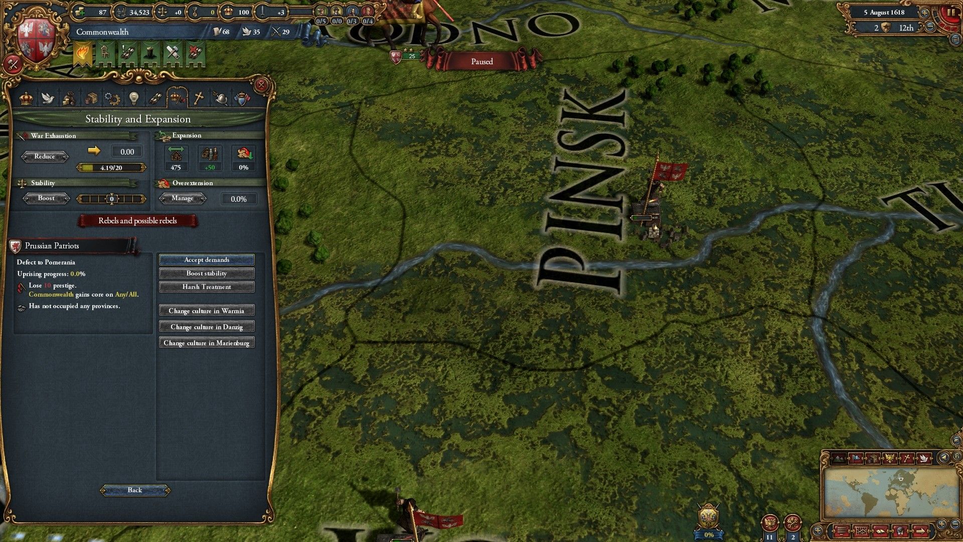 Скриншот-7 из игры Europa Universalis IV: Art of War