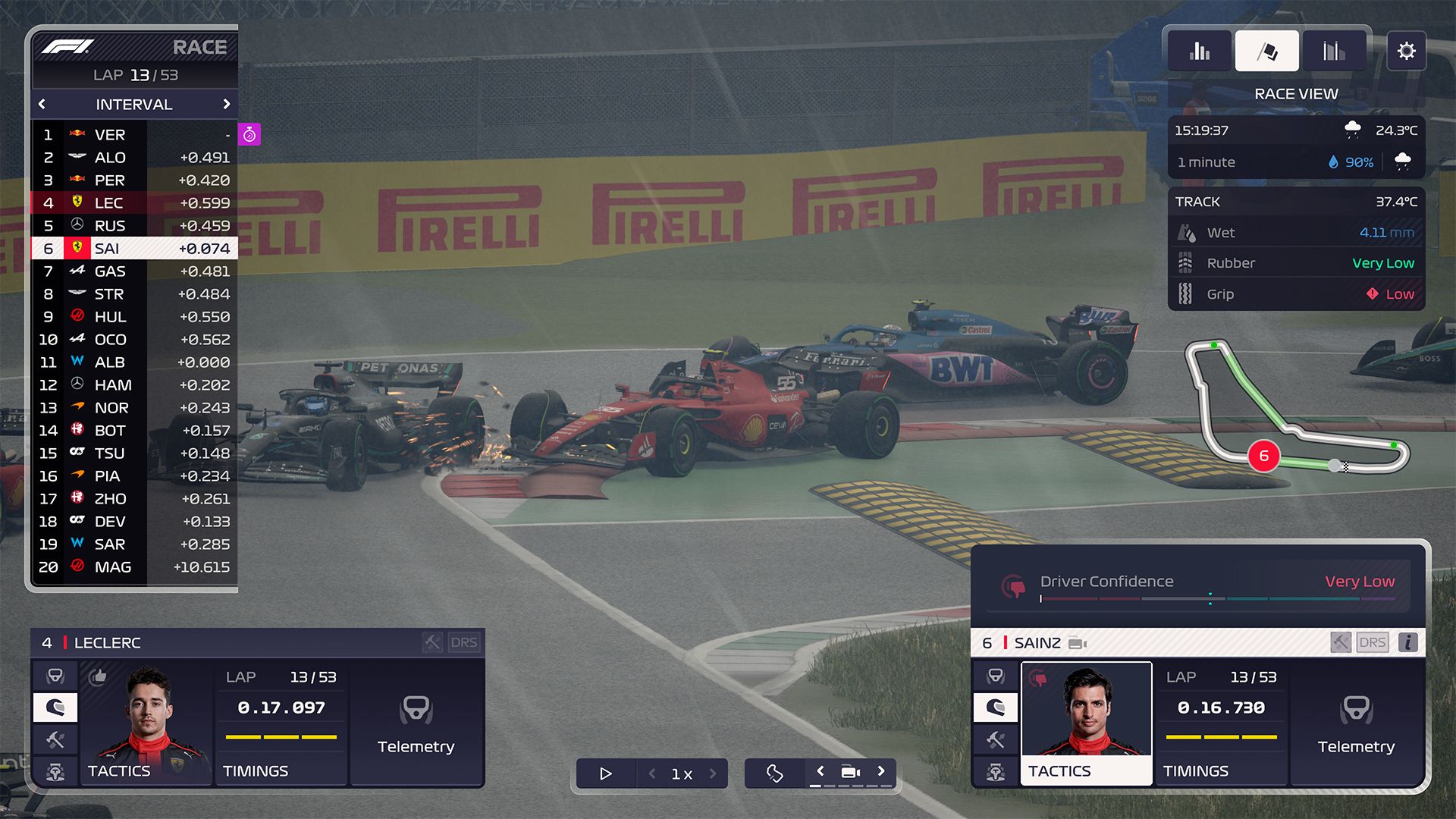 Скриншот-1 из игры F1 Manager 2023 для ХВОХ