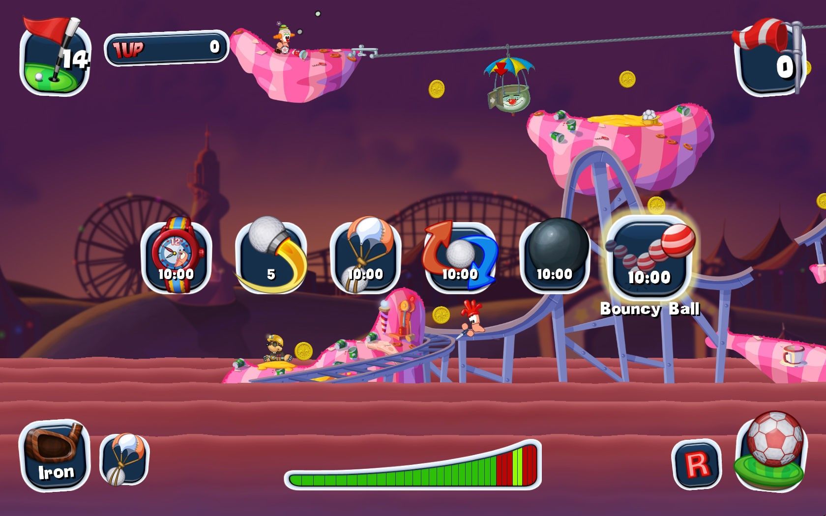 Скриншот-6 из игры Worms Crazy Golf