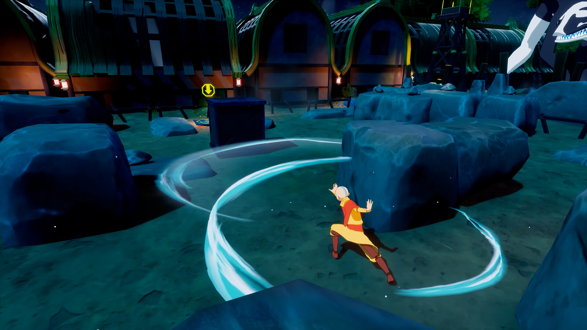 Скриншот-1 из игры Avatar The Last Airbender: Quest for Balance для PS