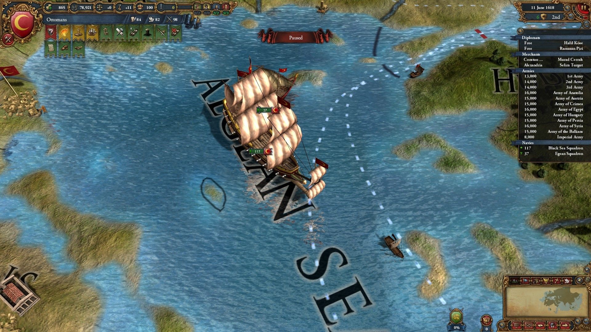 Скриншот-4 из игры Europa Universalis IV: Muslim Ships Unit Pack