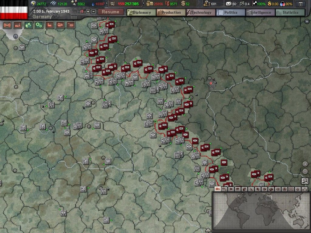 Скриншот-1 из игры Hearts of Iron III