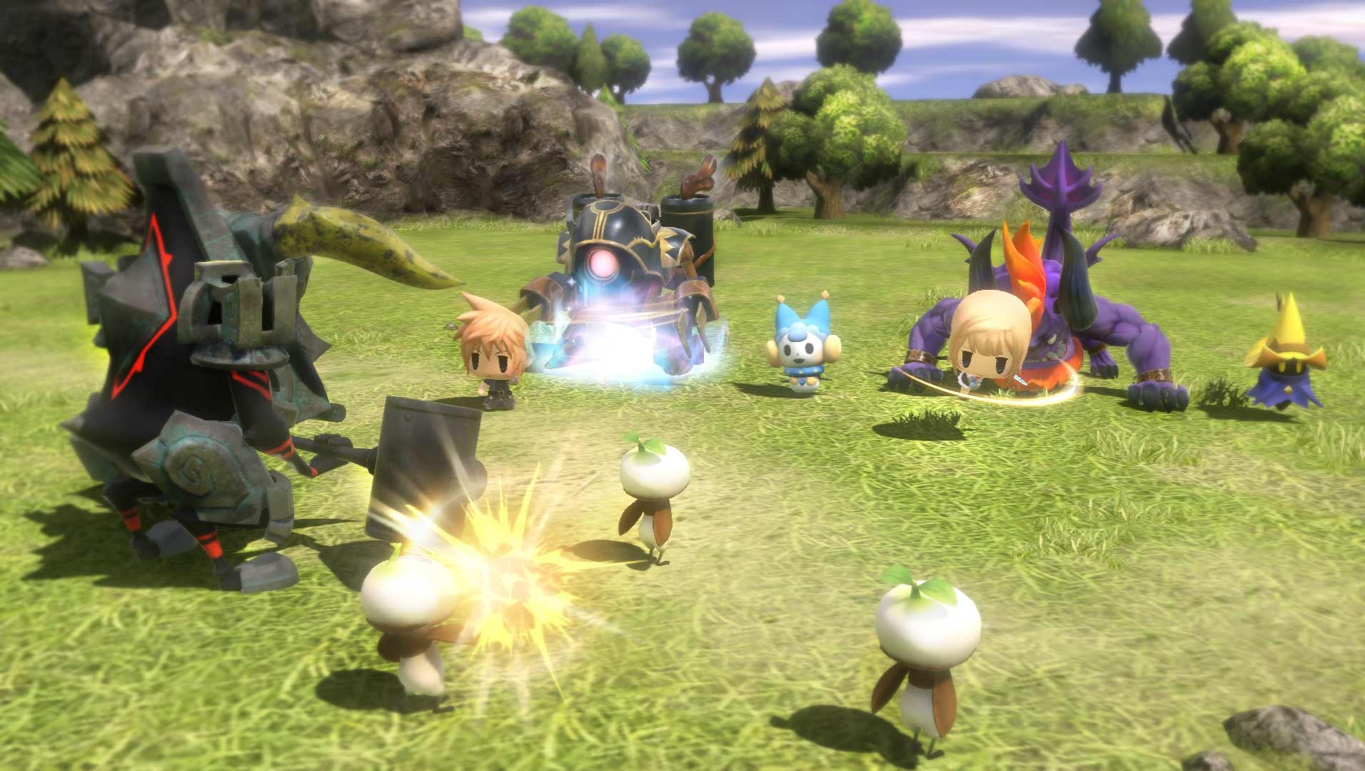 Скриншот-4 из игры World of Final Fantasy