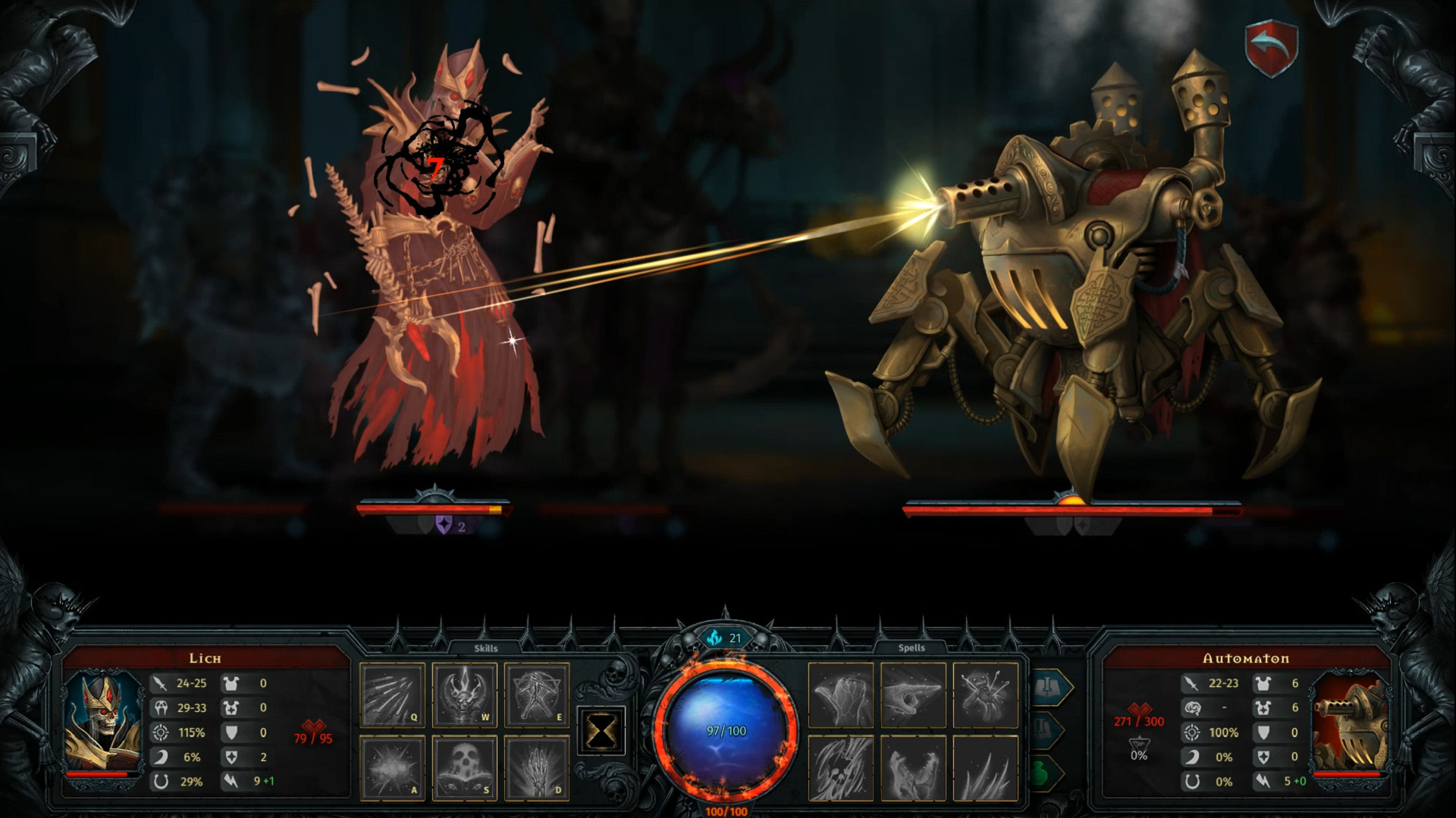 Скриншот-6 из игры Iratus: Wrath Of The Necromancer