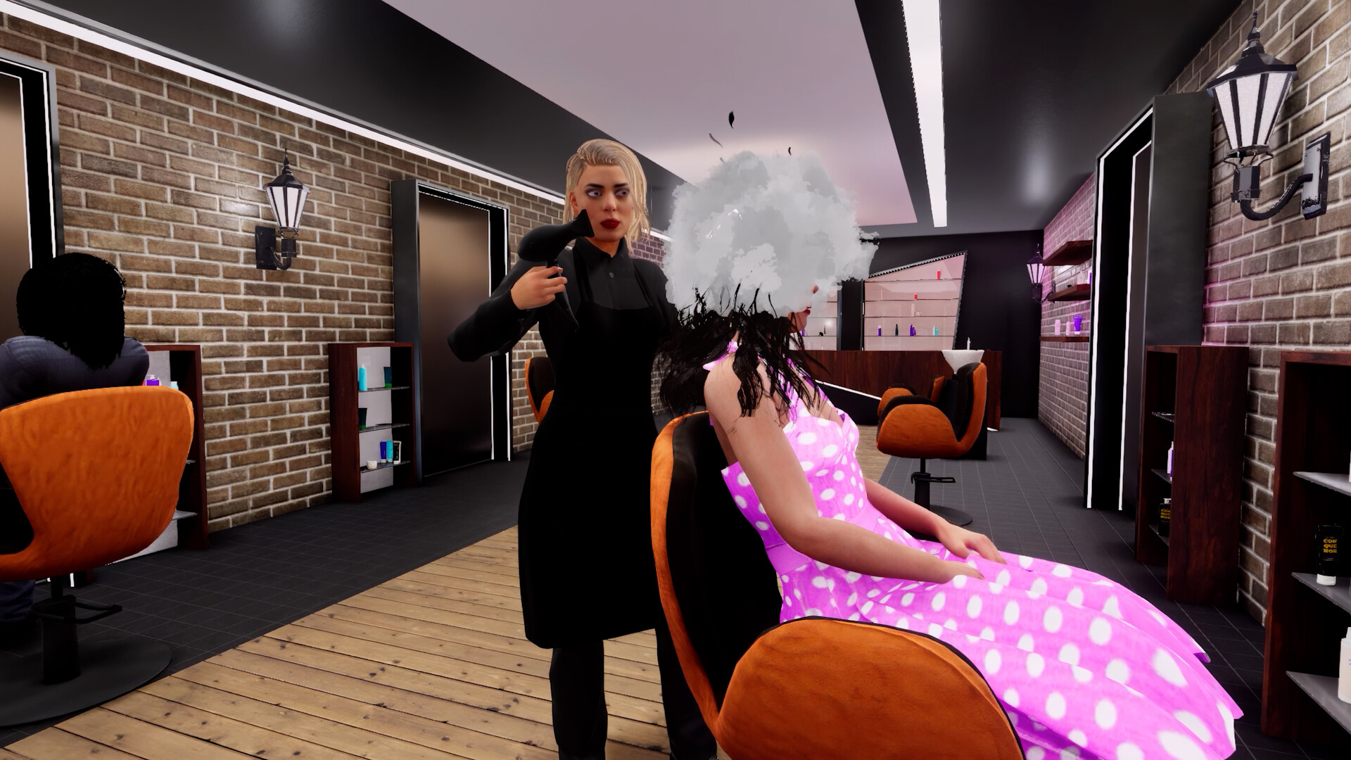 Скриншот-3 из игры Hairdresser Simulator