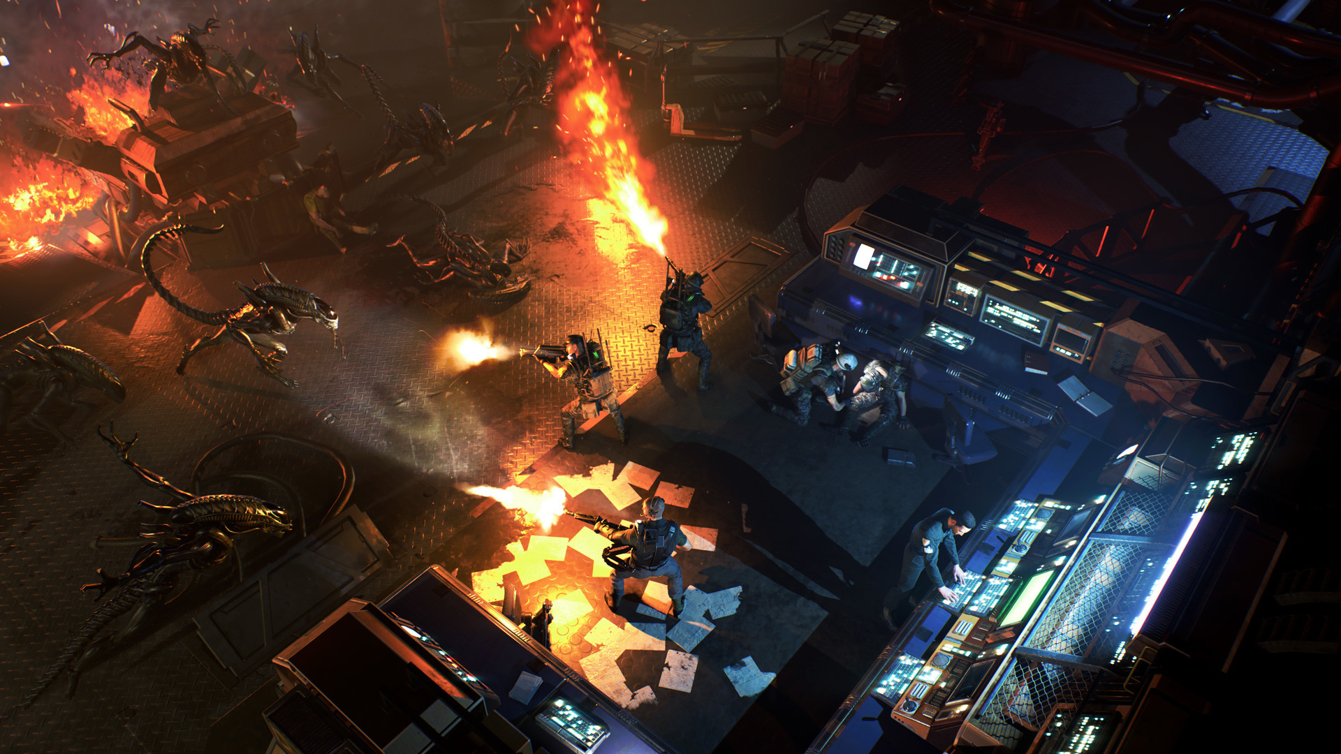Скриншот-9 из игры Aliens: Dark Descent для PS