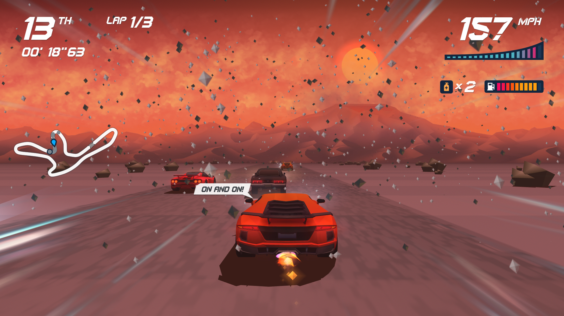 Скриншот-12 из игры Horizon Chase Turbo