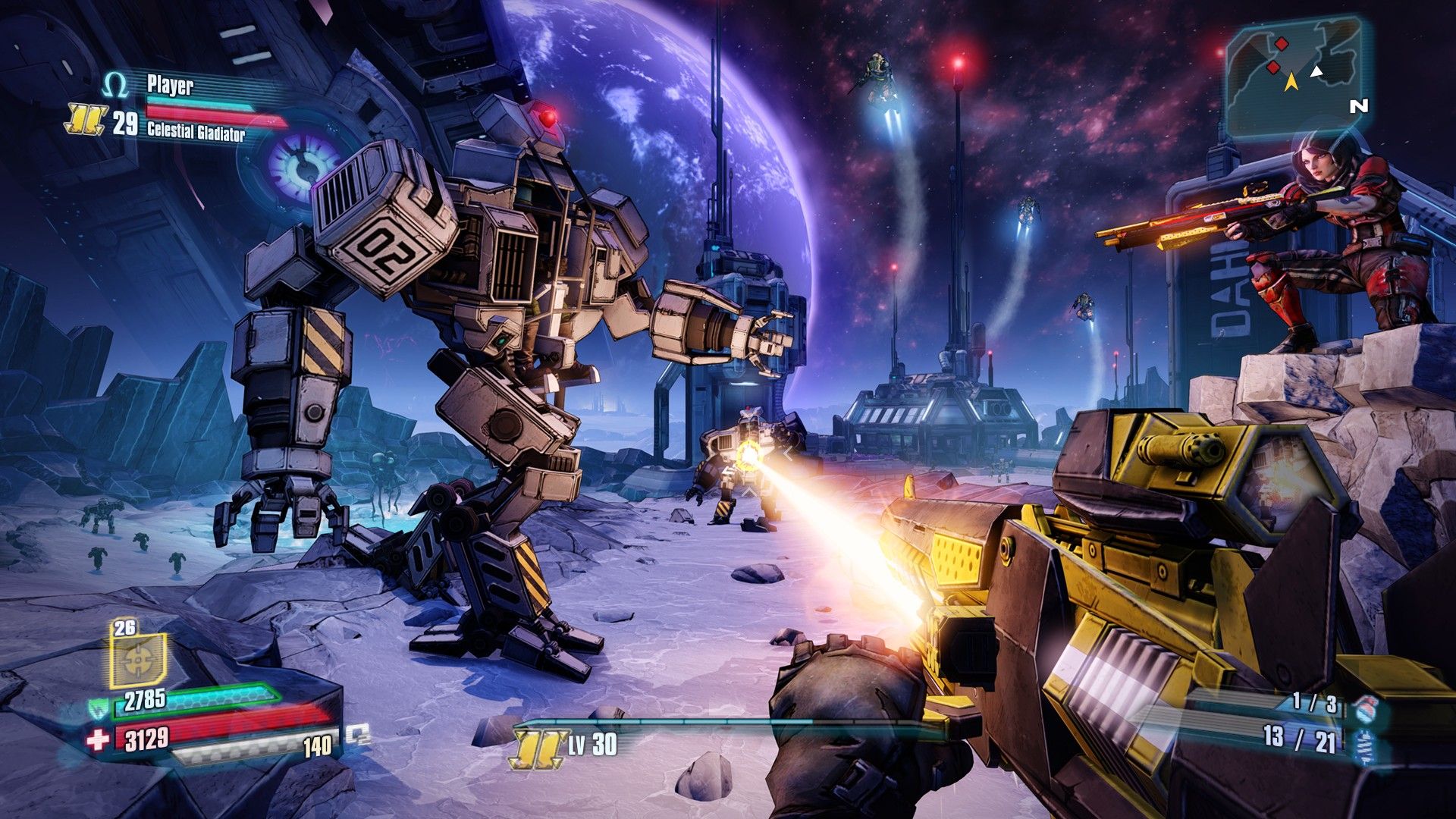 Скриншот-7 из игры Borderlands: The Pre-Sequel — Shock Drop Slaughter Pit