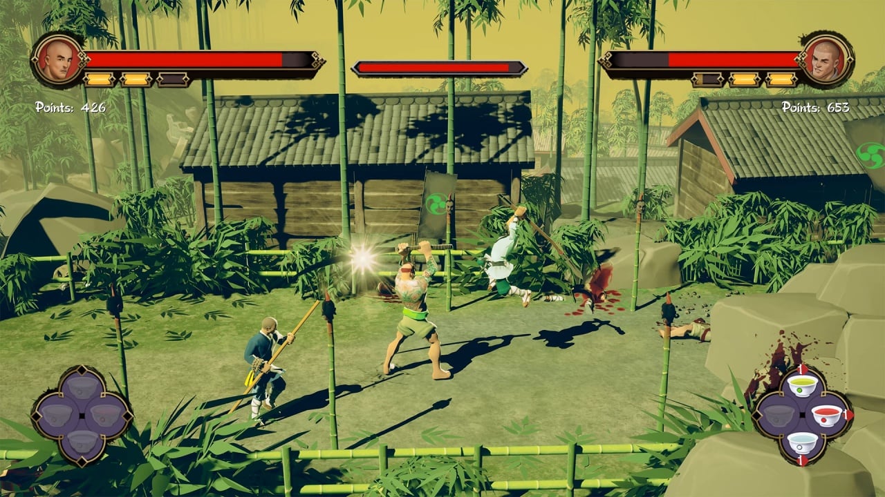 Скриншот-0 из игры 9 Monkeys of Shaolin